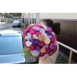 Осенний букет астр