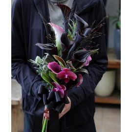 Черно-розный гламур 