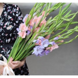 Лавандово-персиковый микс