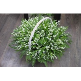 Корзина из 301 ландыша 