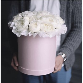 Белый зефир в коробке 